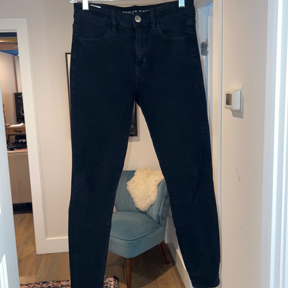 American eagle black jeans